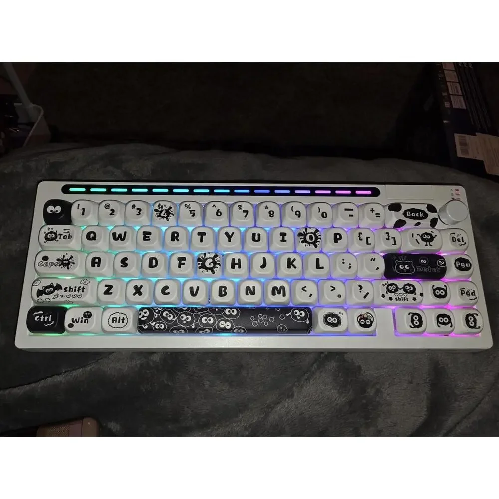 Reccazr R66 65% Hot Swap RGB Triple Mode Mechanical Gaming Keyboard